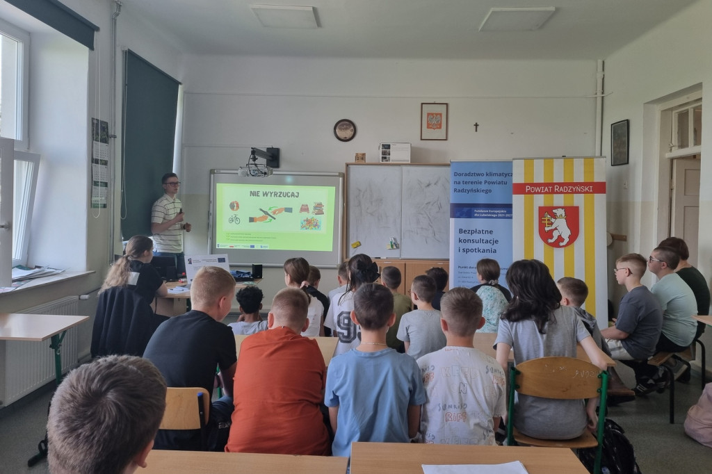 Spotkanie edukacyjne w ZS w Suchowoli