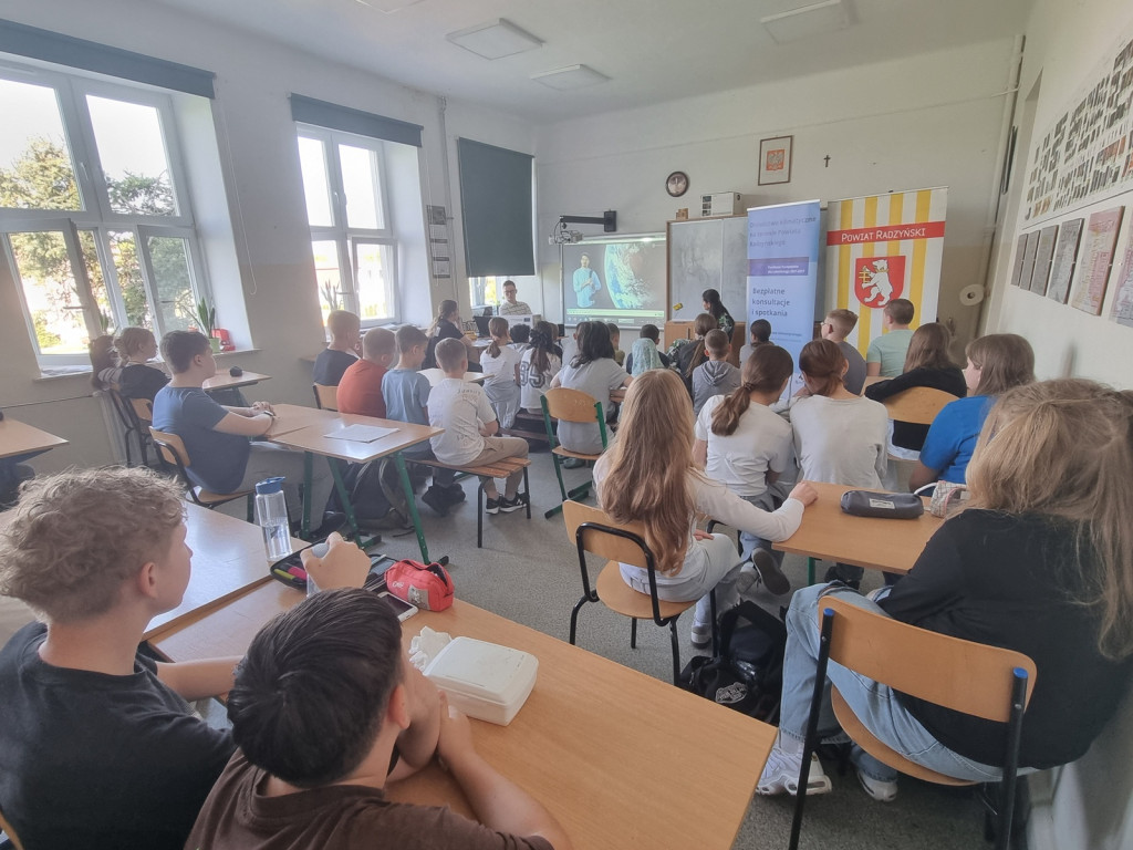 Spotkanie edukacyjne w ZS w Suchowoli