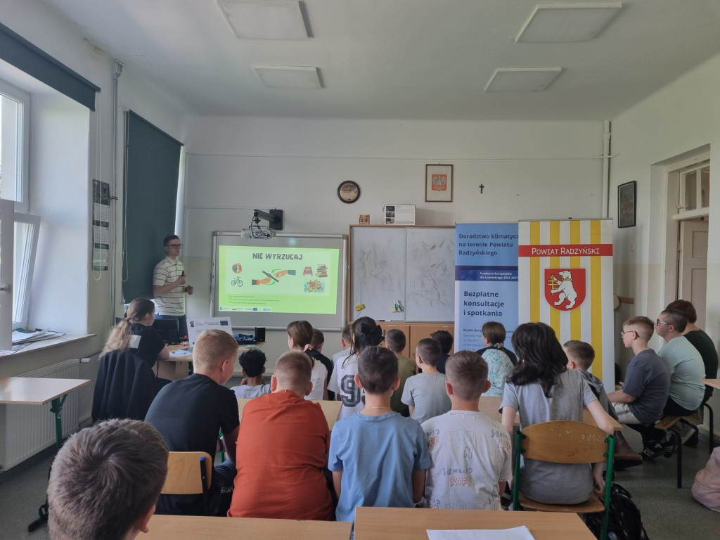 Spotkanie edukacyjne w ZS w Suchowoli
