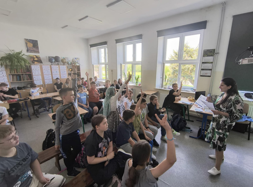 Spotkanie edukacyjne w ZS w Suchowoli
