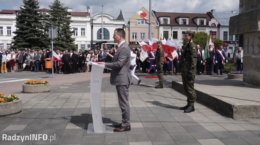Obchody święta 3 maja w Radzyniu