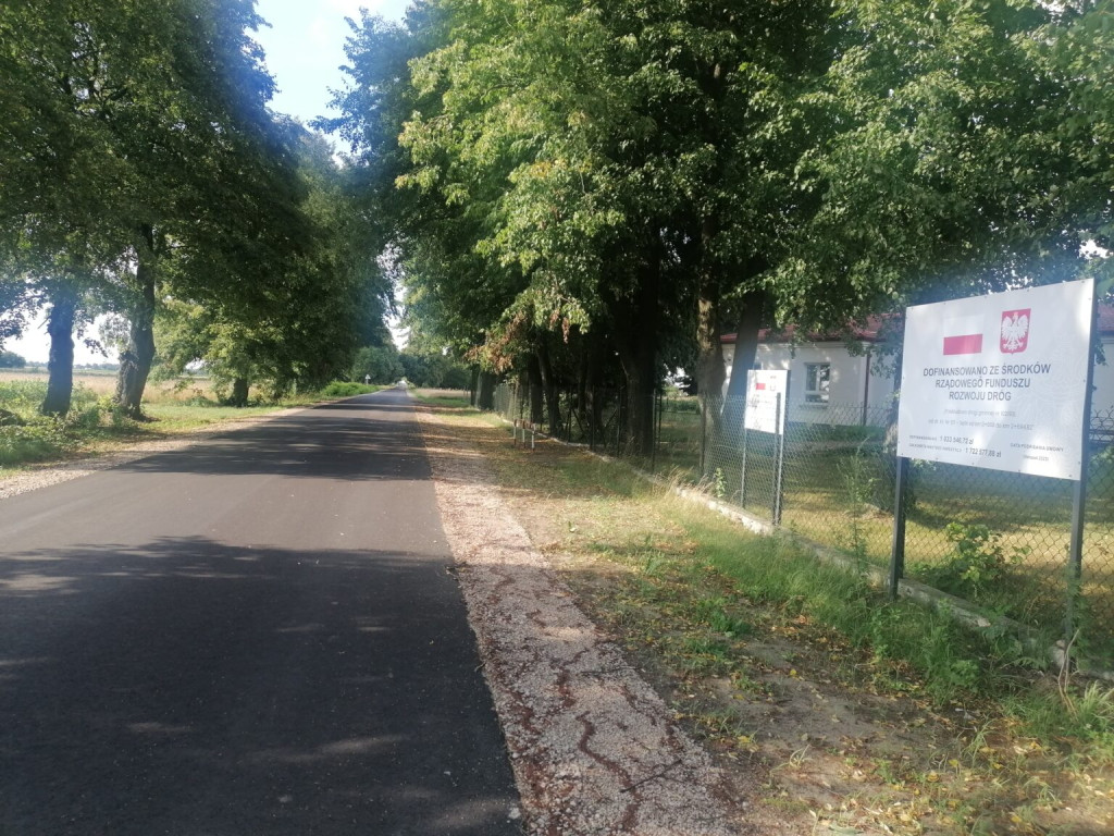 Przebudowy dróg w gminie Ulan-Majorat