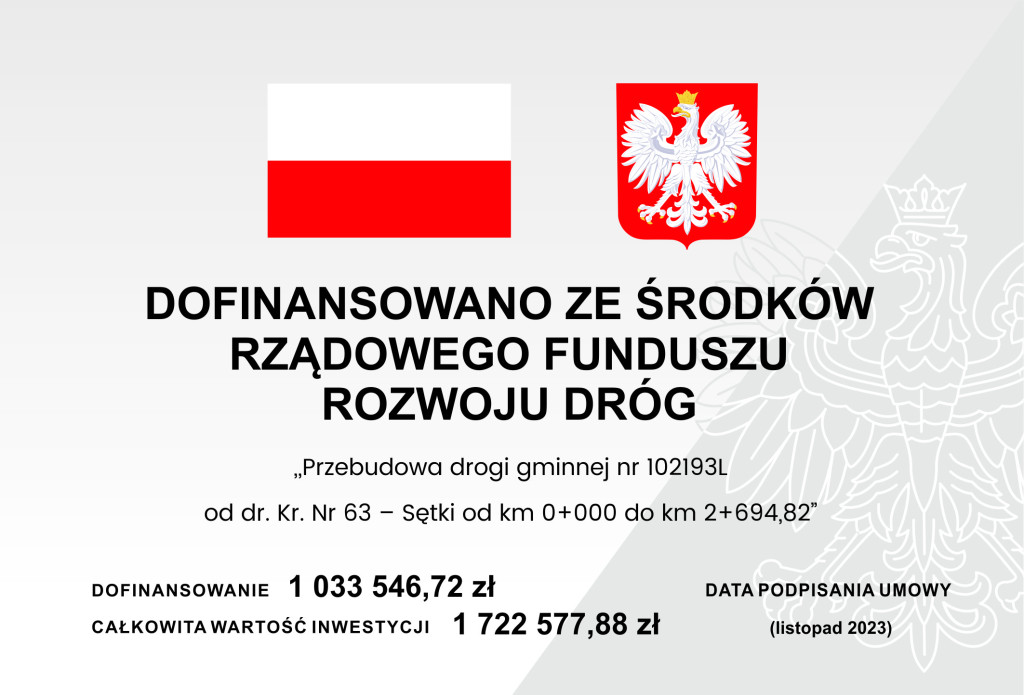 Przebudowy dróg w gminie Ulan-Majorat