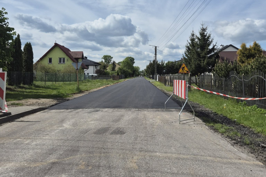 Prace drogowe w Paskudach i Zarzecu Ulańskim