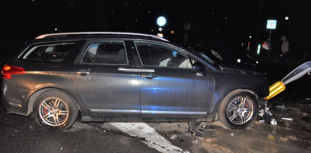 Wypadek na drodze krajowej w Radzyniu