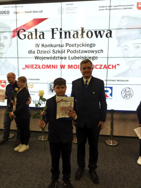Uczeń SP w Domaszewnicy zwycięzcą konkursu