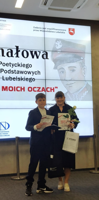 Uczeń SP w Domaszewnicy zwycięzcą konkursu