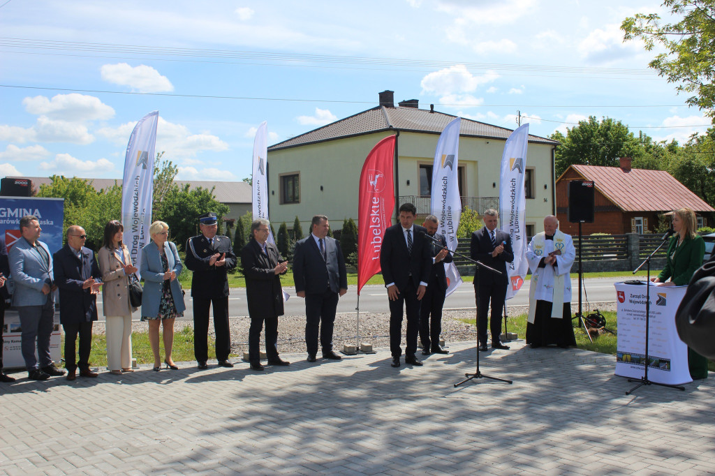 Otwarcie wyremontowanej drogi w Żeliźnie