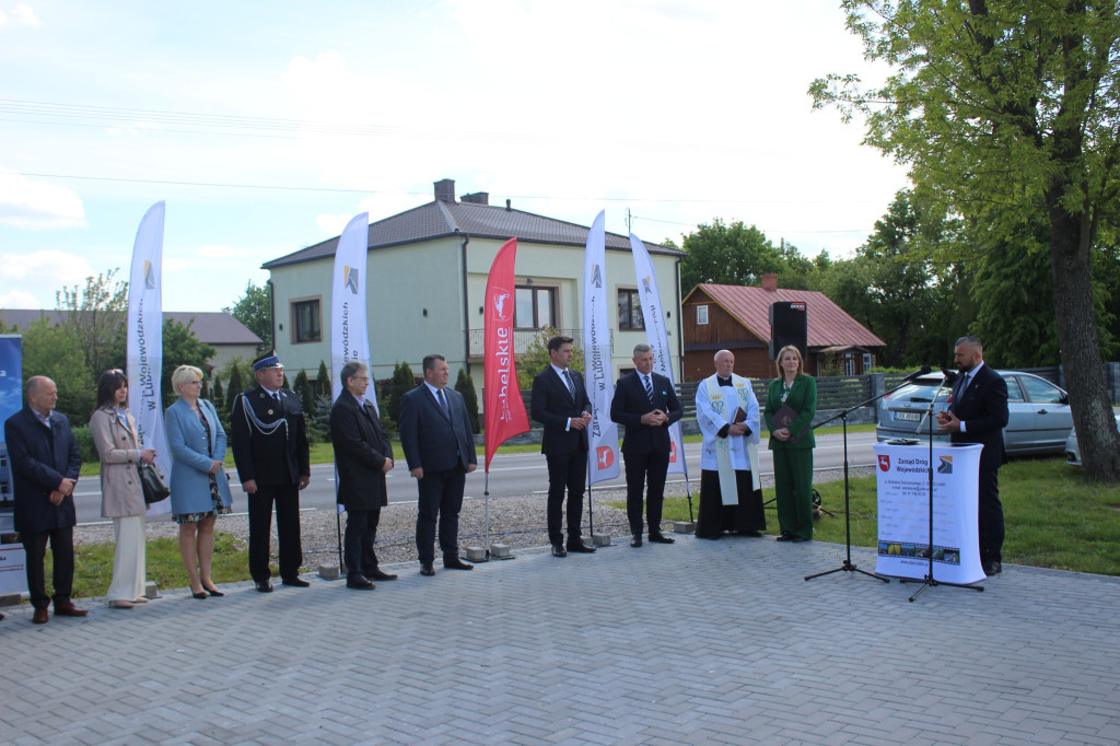 Otwarcie wyremontowanej drogi w Żeliźnie