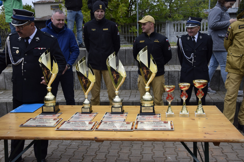 Zawody OSP z gmin Komarówka Podlaska i Wohyń
