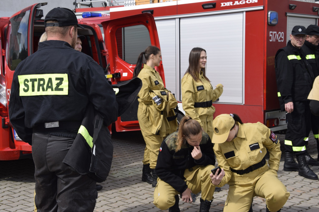 Zawody OSP z gmin Komarówka Podlaska i Wohyń