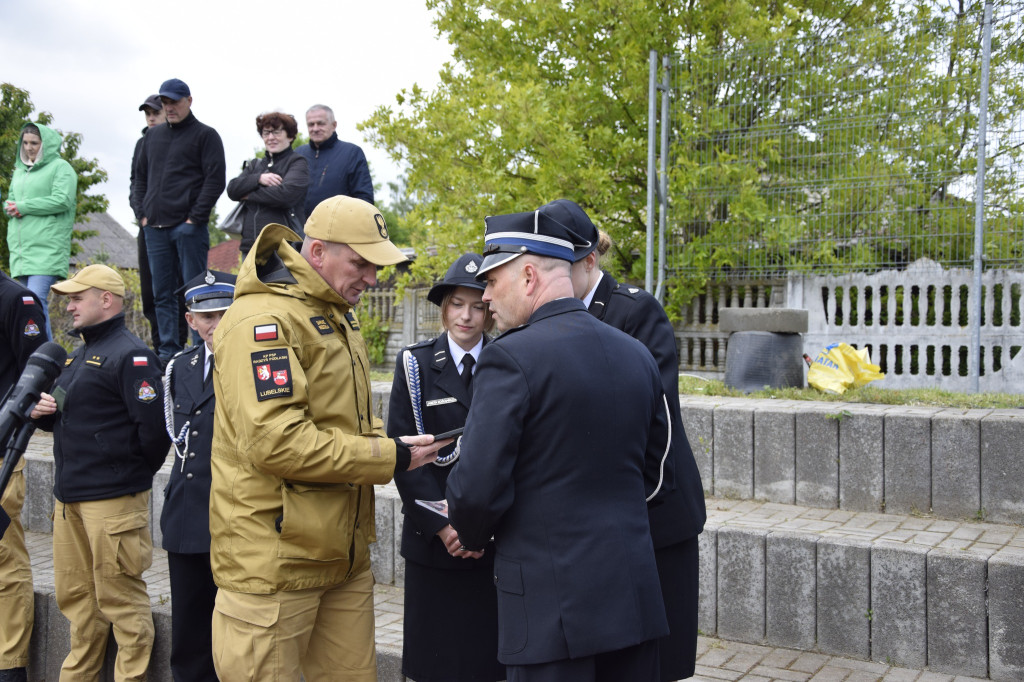 Zawody OSP z gmin Komarówka Podlaska i Wohyń