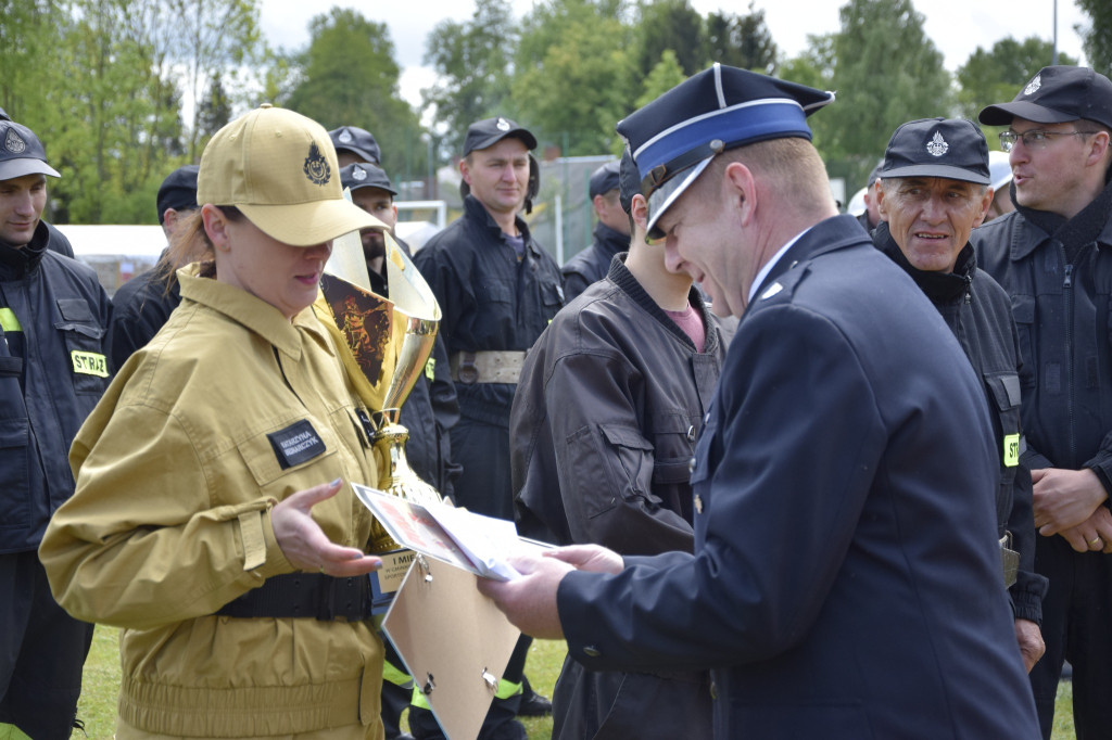 Zawody OSP z gmin Komarówka Podlaska i Wohyń