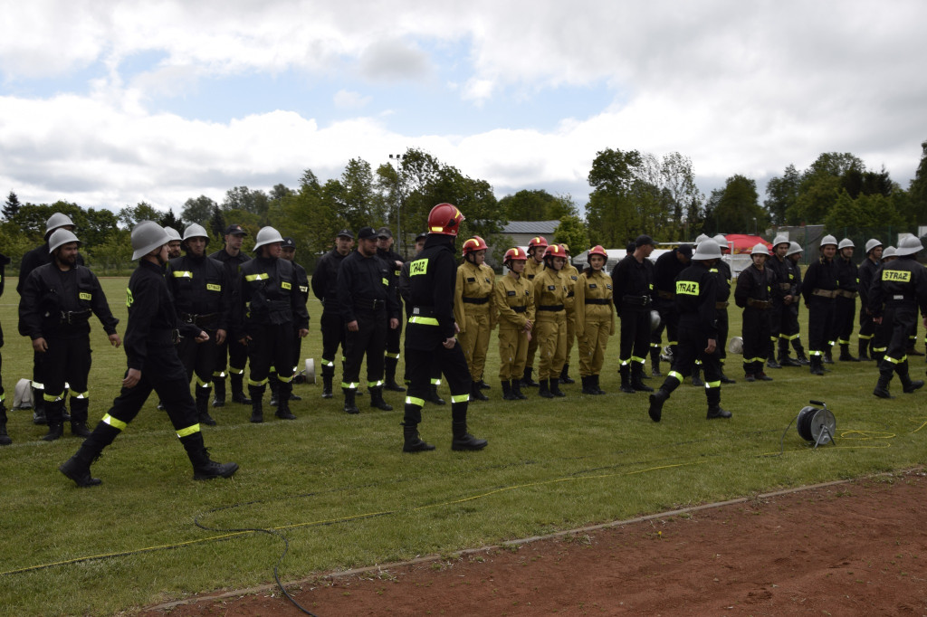 Zawody OSP z gmin Komarówka Podlaska i Wohyń