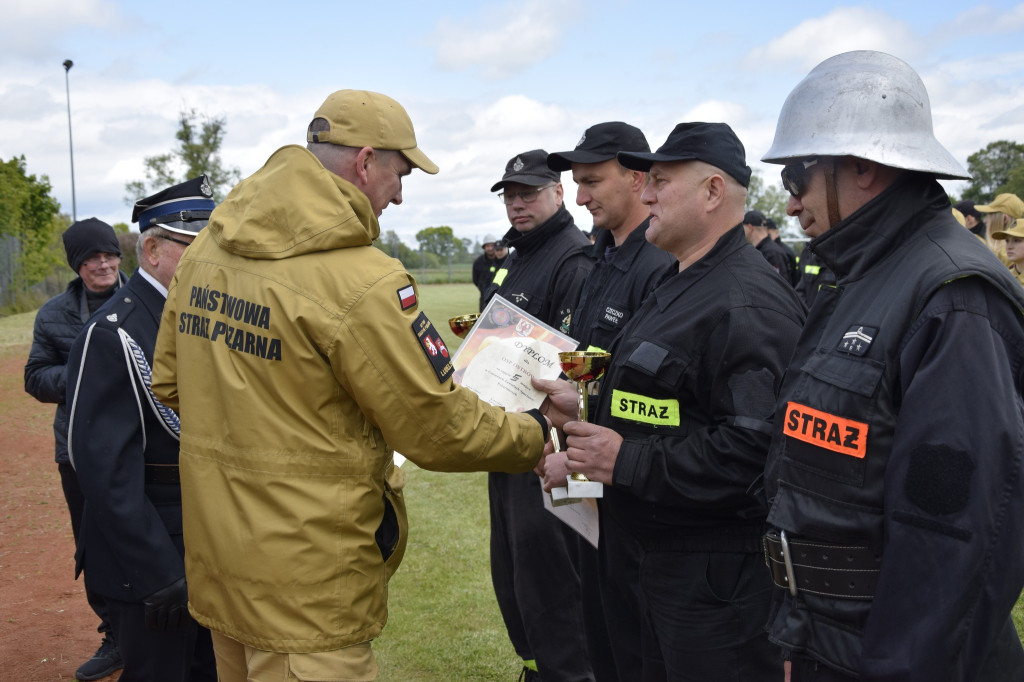 Zawody OSP z gmin Komarówka Podlaska i Wohyń