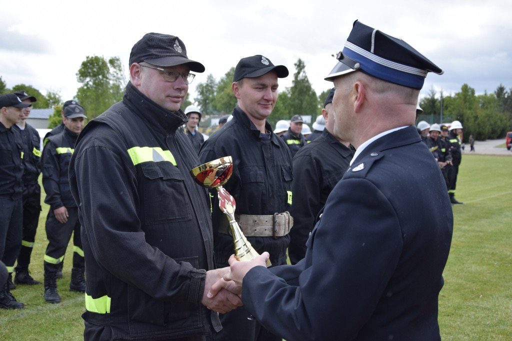 Zawody OSP z gmin Komarówka Podlaska i Wohyń
