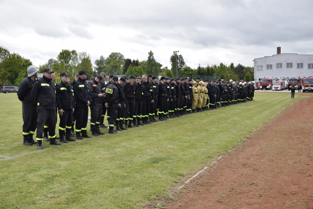 Zawody OSP z gmin Komarówka Podlaska i Wohyń