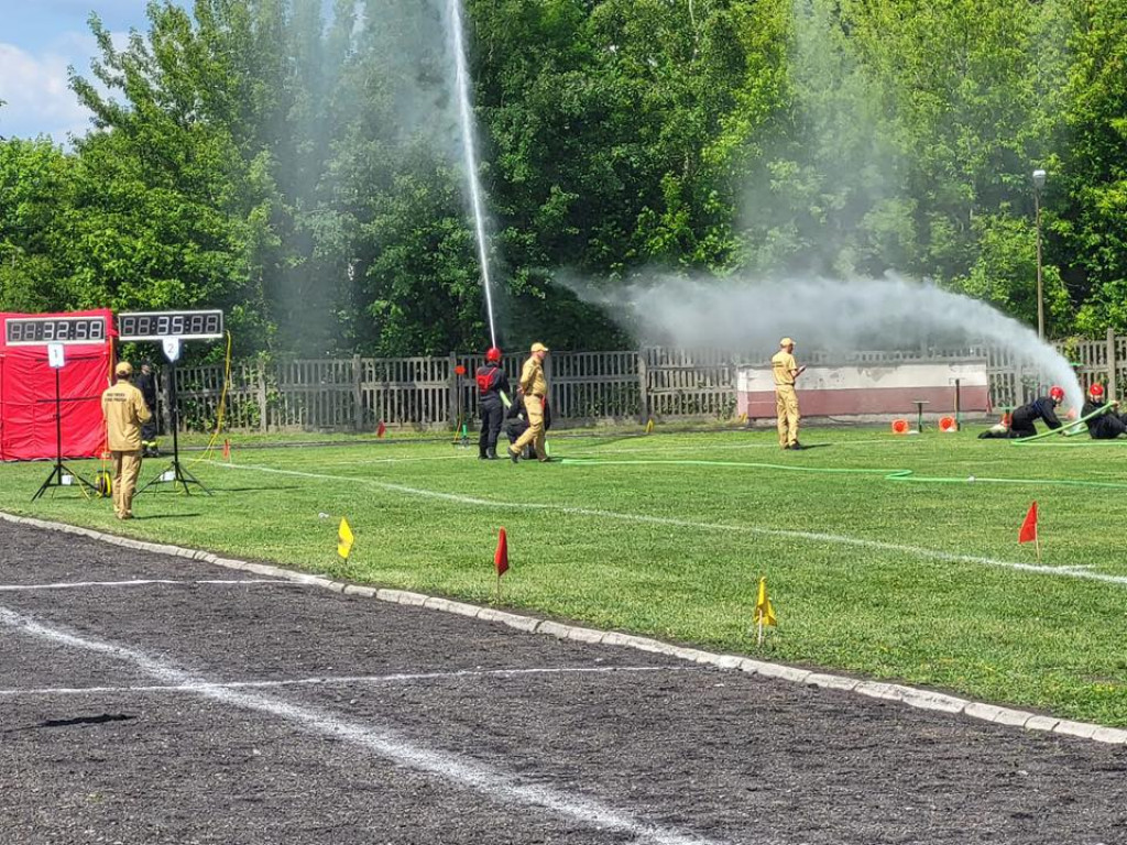 OSP z gm. Ulan na zawodach sportowo-pożarniczych