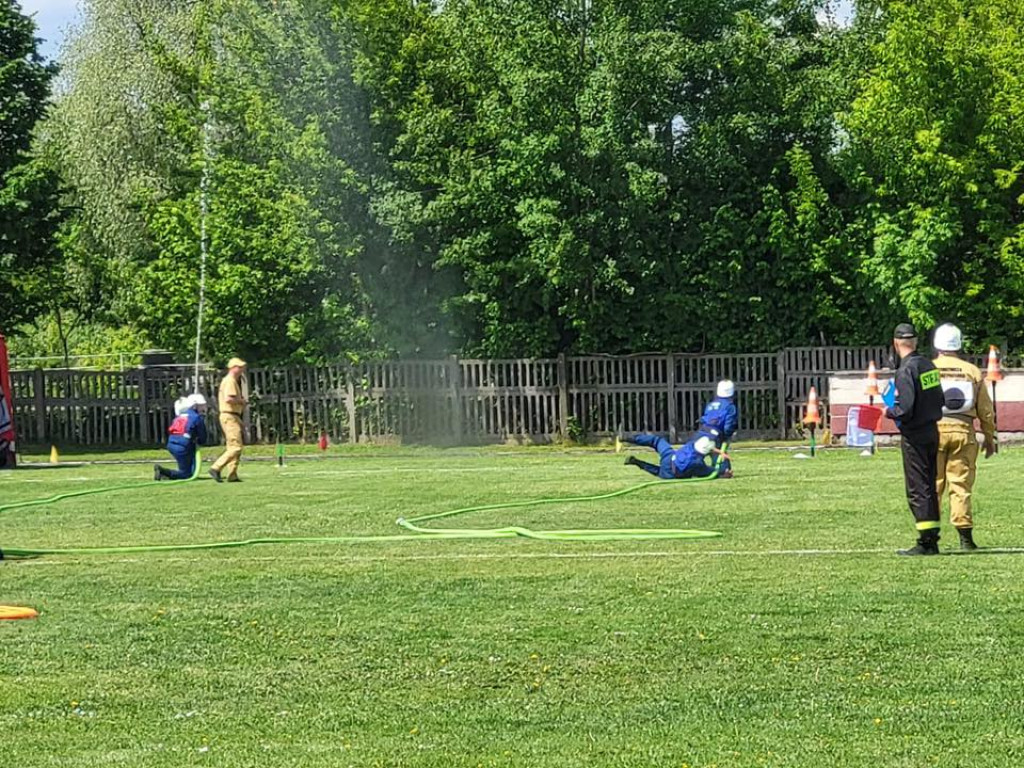 OSP z gm. Ulan na zawodach sportowo-pożarniczych
