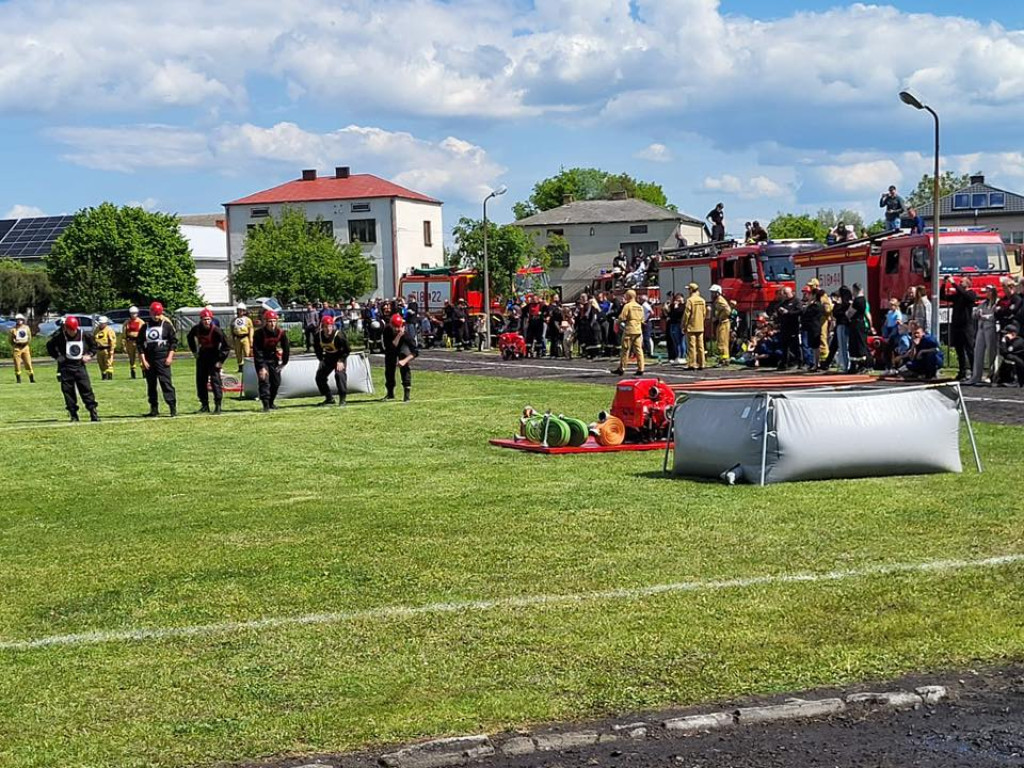 OSP z gm. Ulan na zawodach sportowo-pożarniczych