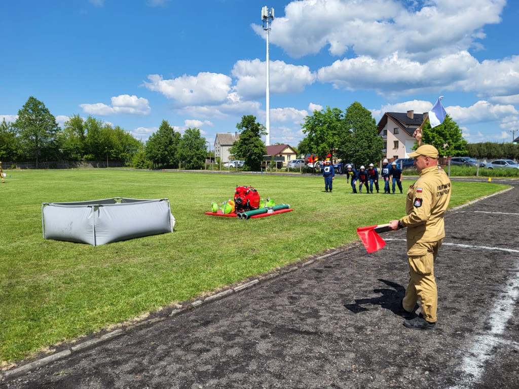 OSP z gm. Ulan na zawodach sportowo-pożarniczych