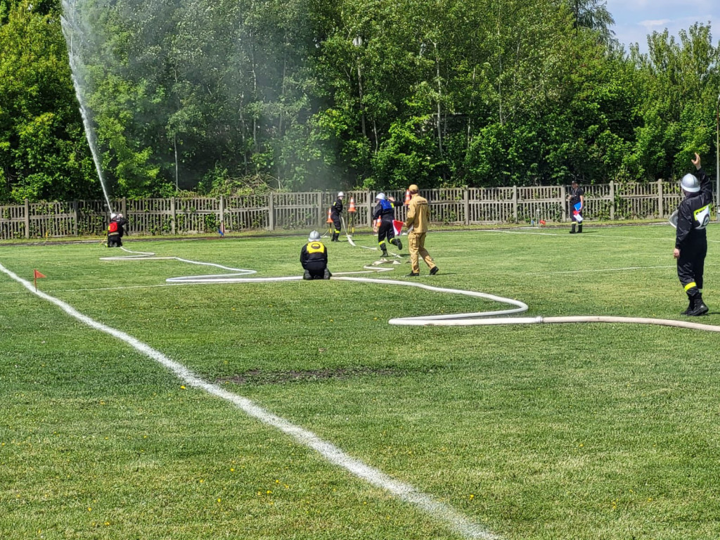 OSP z gm. Ulan na zawodach sportowo-pożarniczych