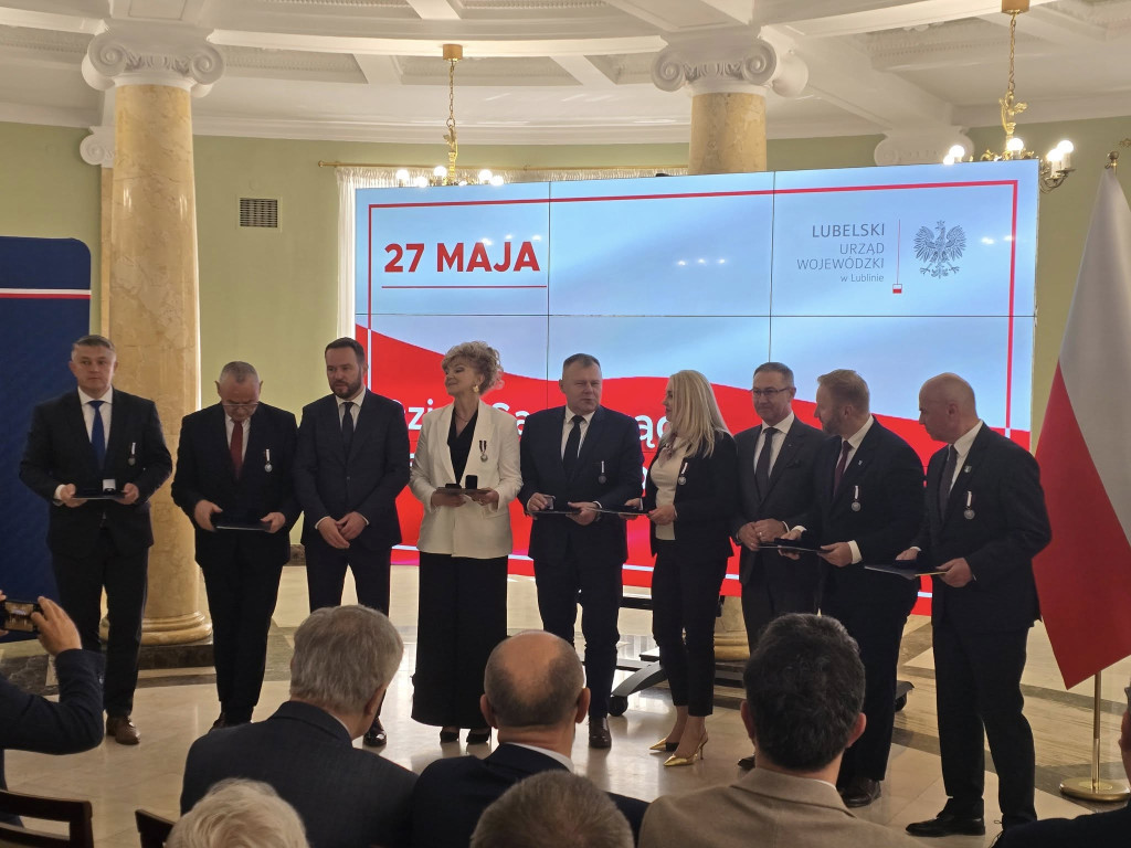 Odznaczenie wójta Jarosława Koczkodaja