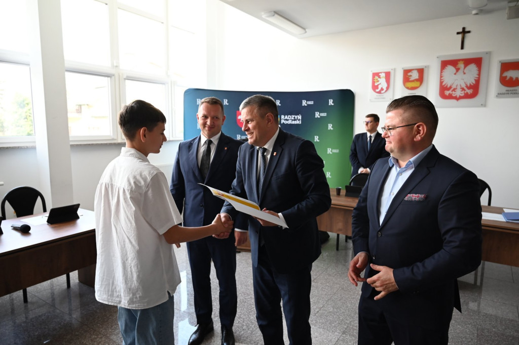 Wręczenie nagród za osiągnięcia sportowe