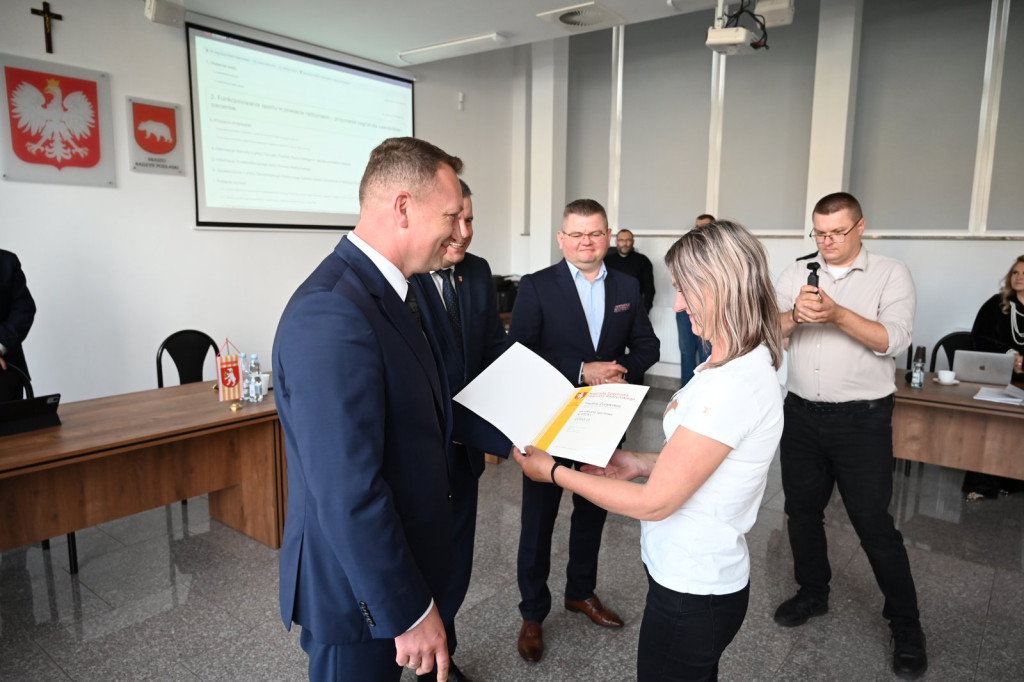 Wręczenie nagród za osiągnięcia sportowe