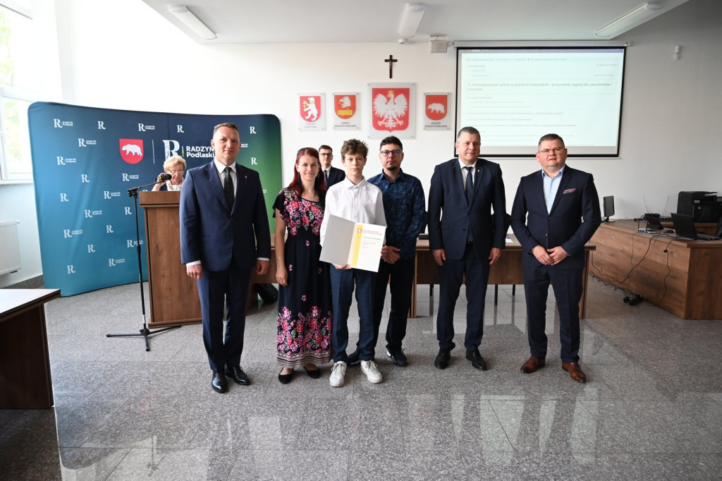 Wręczenie nagród za osiągnięcia sportowe