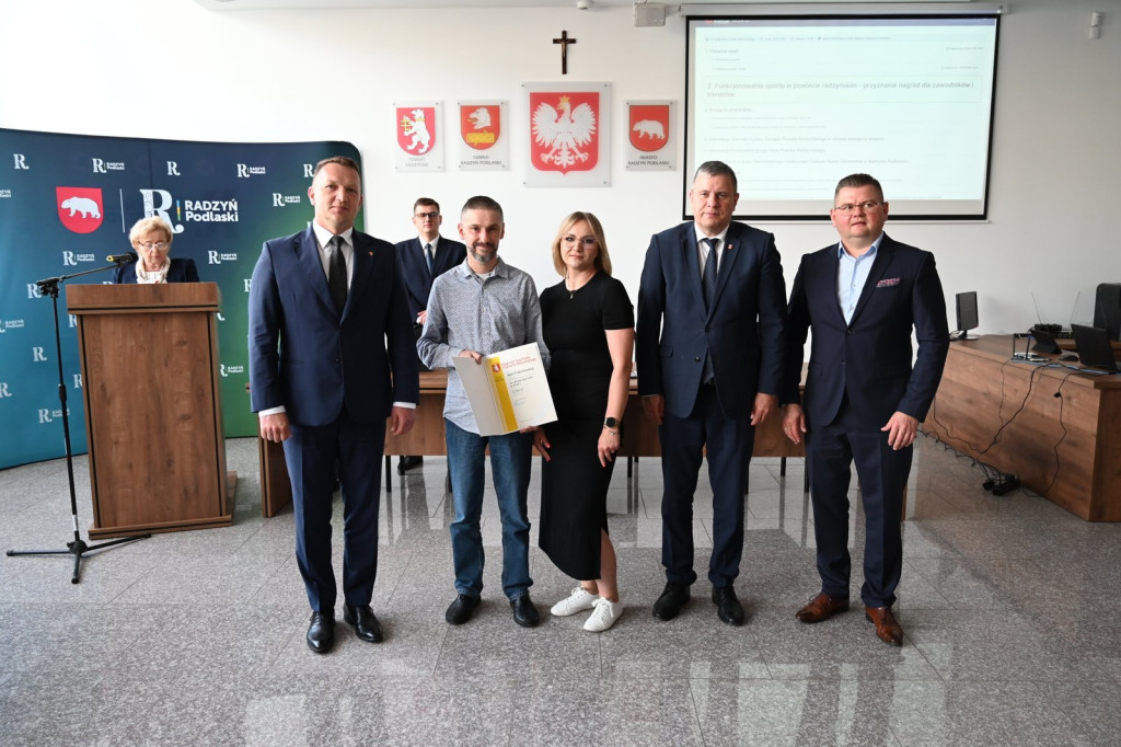 Wręczenie nagród za osiągnięcia sportowe