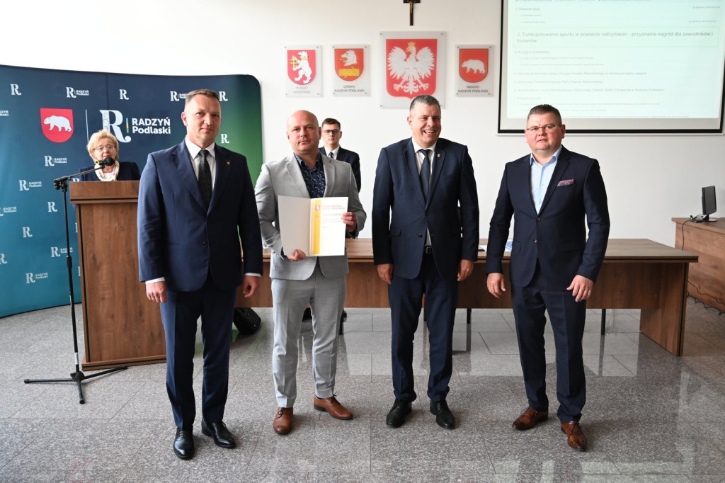 Wręczenie nagród za osiągnięcia sportowe