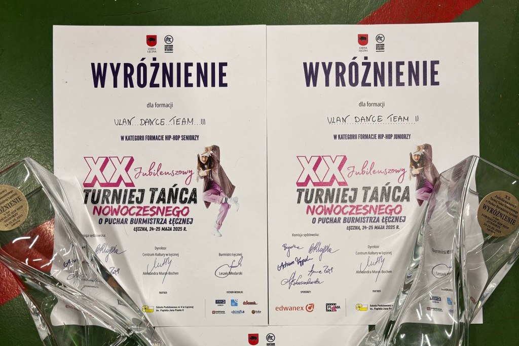 Ulan Dance Team na turnieju w Łęcznej