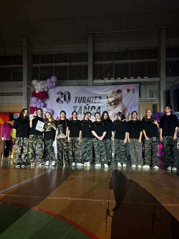Ulan Dance Team na turnieju w Łęcznej