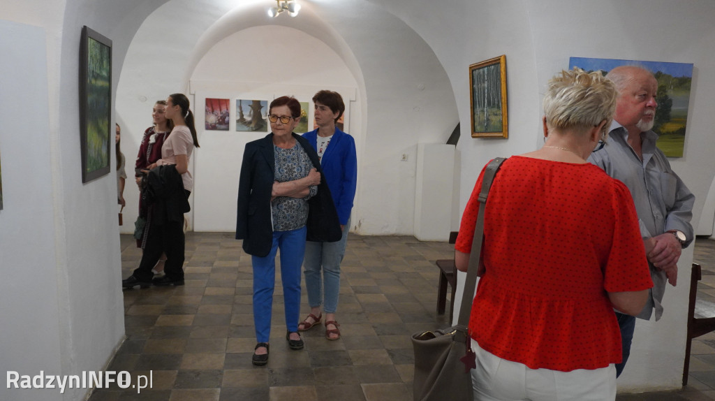 Wystawa obrazów Piotra Krukowskiego w ROK-u
