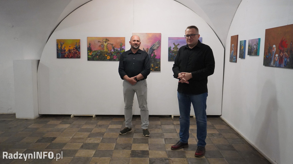 Wystawa obrazów Piotra Krukowskiego w ROK-u
