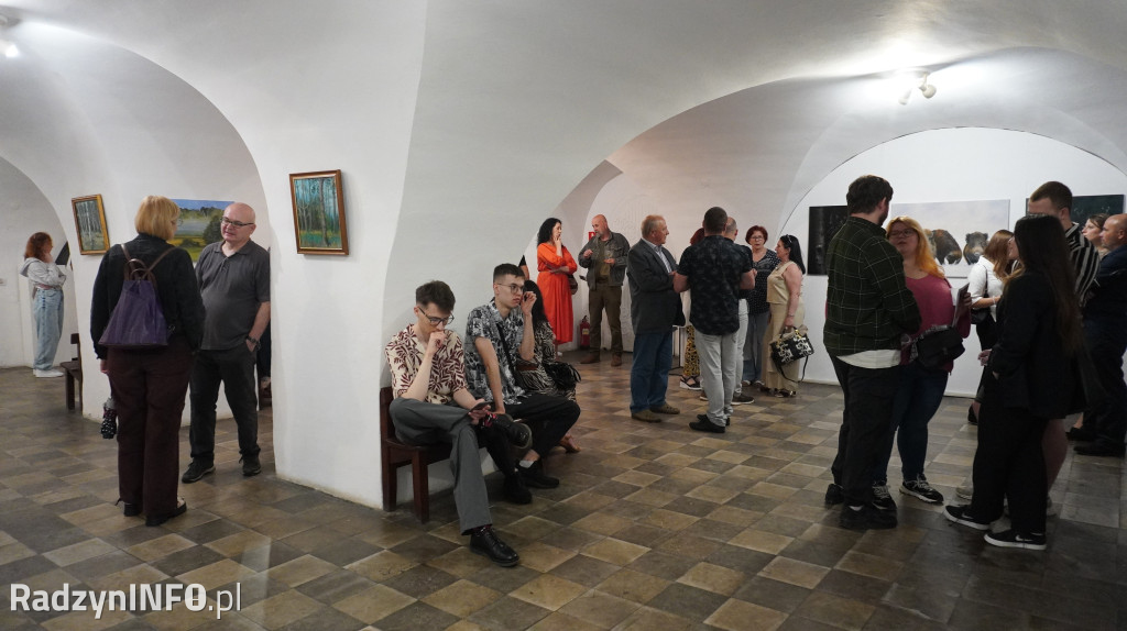 Wystawa obrazów Piotra Krukowskiego w ROK-u