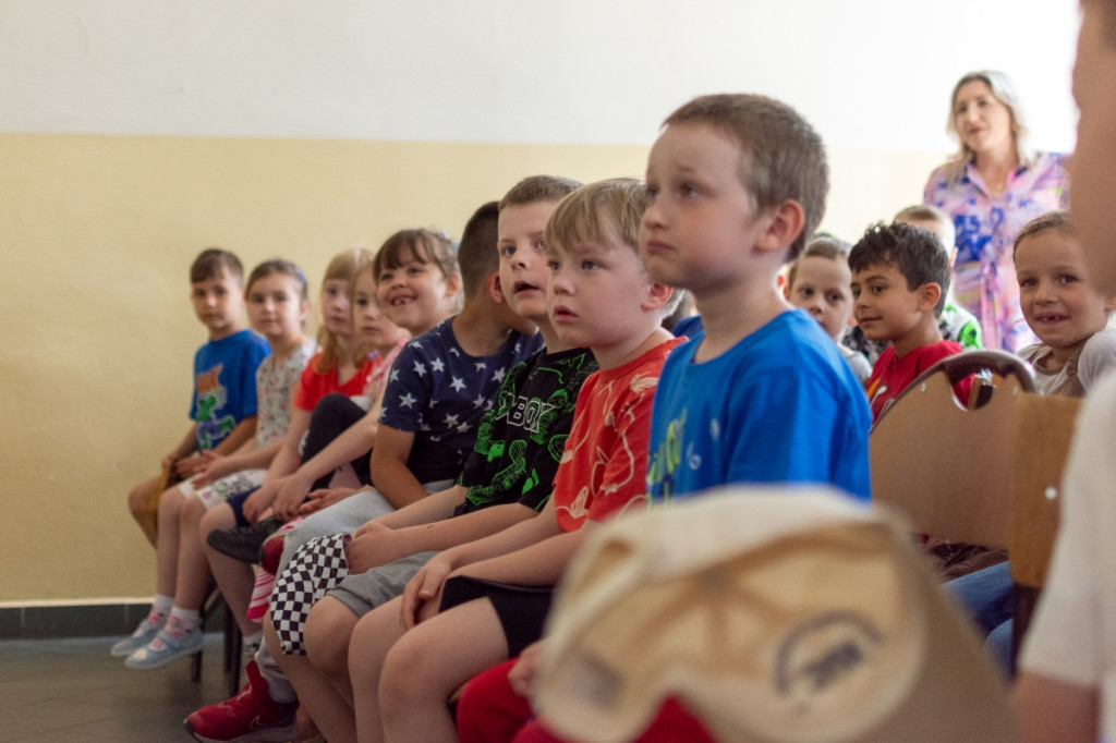 Pokazy chemiczne w I LO na Dzień Dziecka