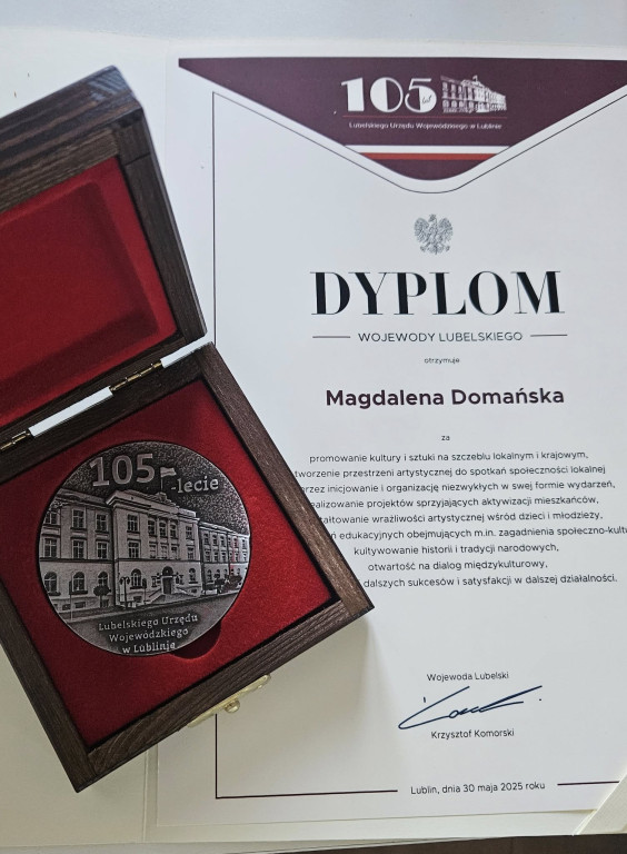 Magdalena Domańska uhonorowana