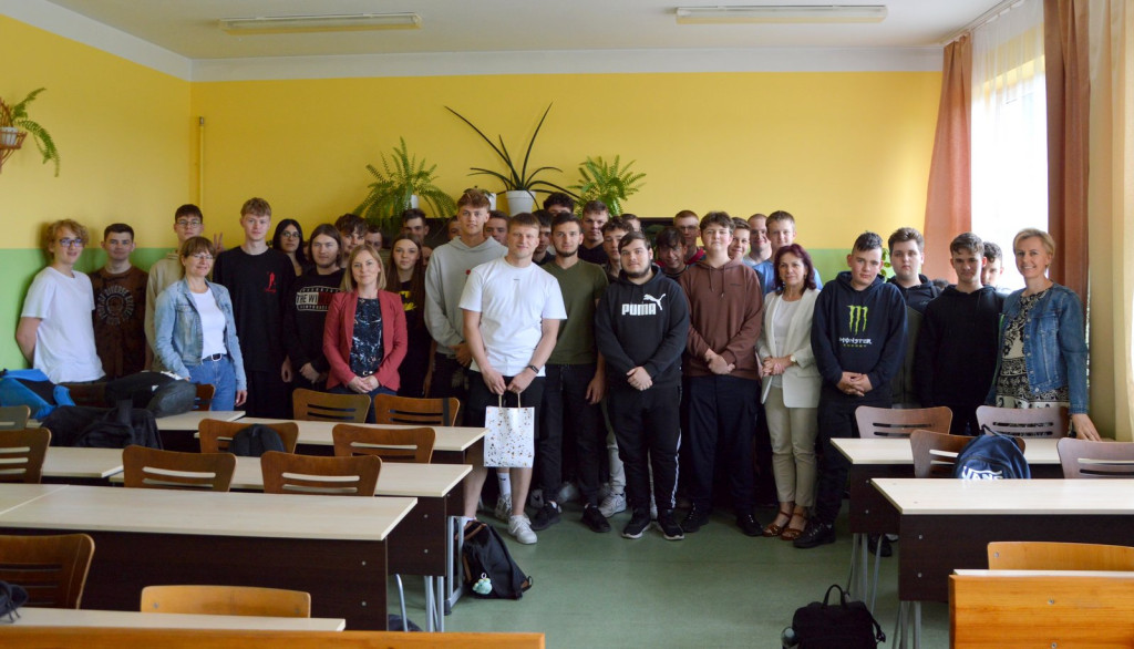 Spotkanie z Michałem Skowronem w ZSR