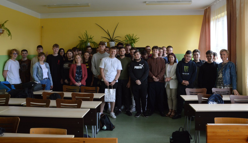 Spotkanie z Michałem Skowronem w ZSR