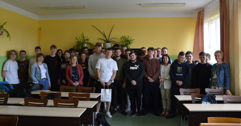 Spotkanie z Michałem Skowronem w ZSR