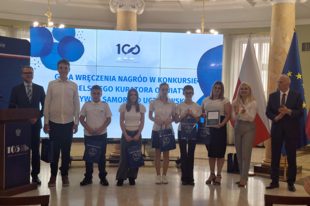 Samorząd uczniowski SOSW wyróżniony