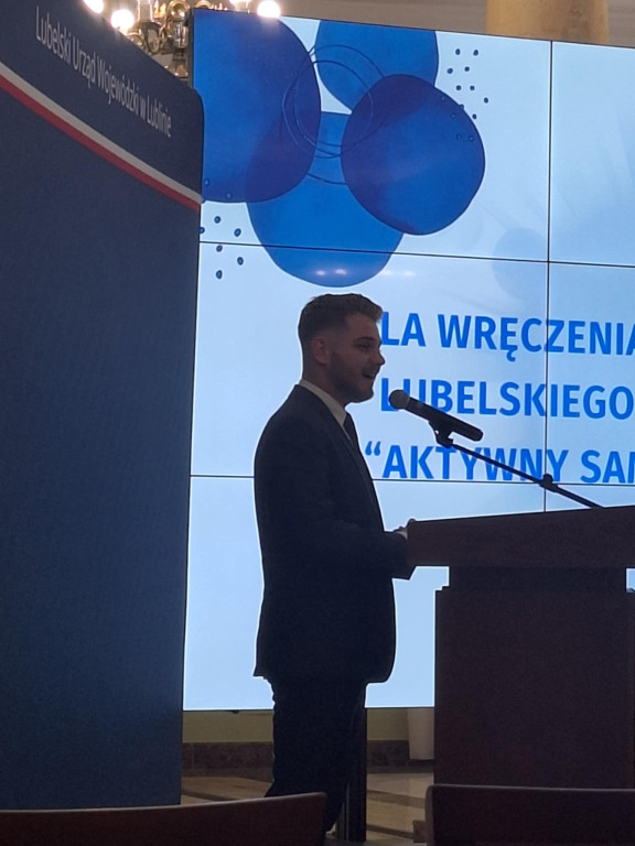 Samorząd uczniowski SOSW wyróżniony