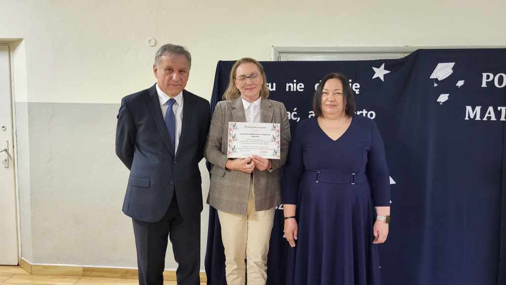 Zakończenie roku szkolnego w LO w Komarówce