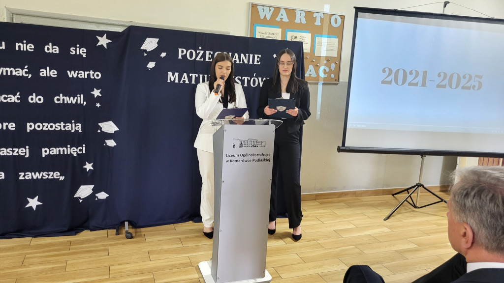 Zakończenie roku szkolnego w LO w Komarówce