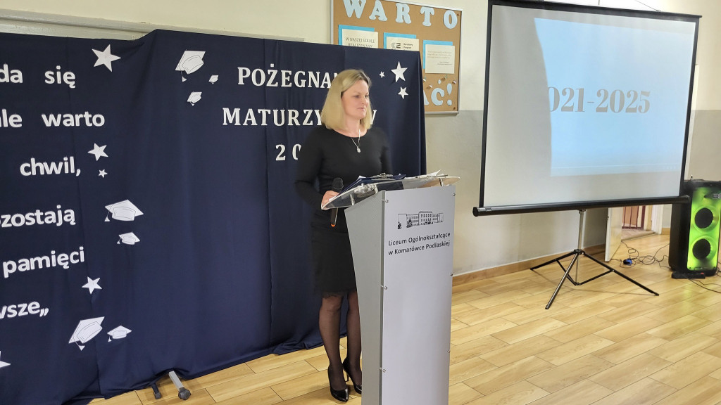 Zakończenie roku szkolnego w LO w Komarówce