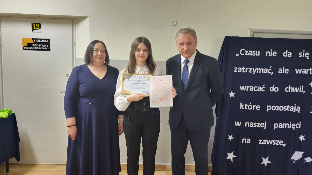 Zakończenie roku szkolnego w LO w Komarówce