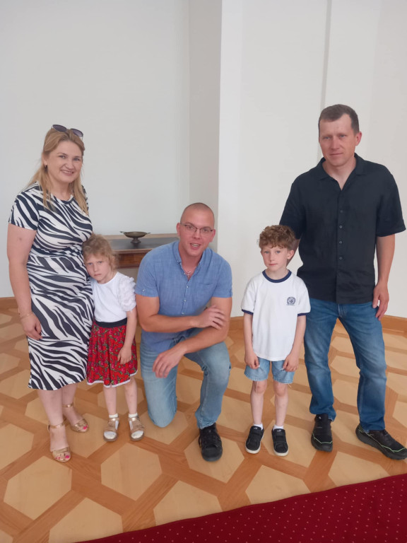 Turniej szachowy z Miłoszem Szparem w Radzyniu