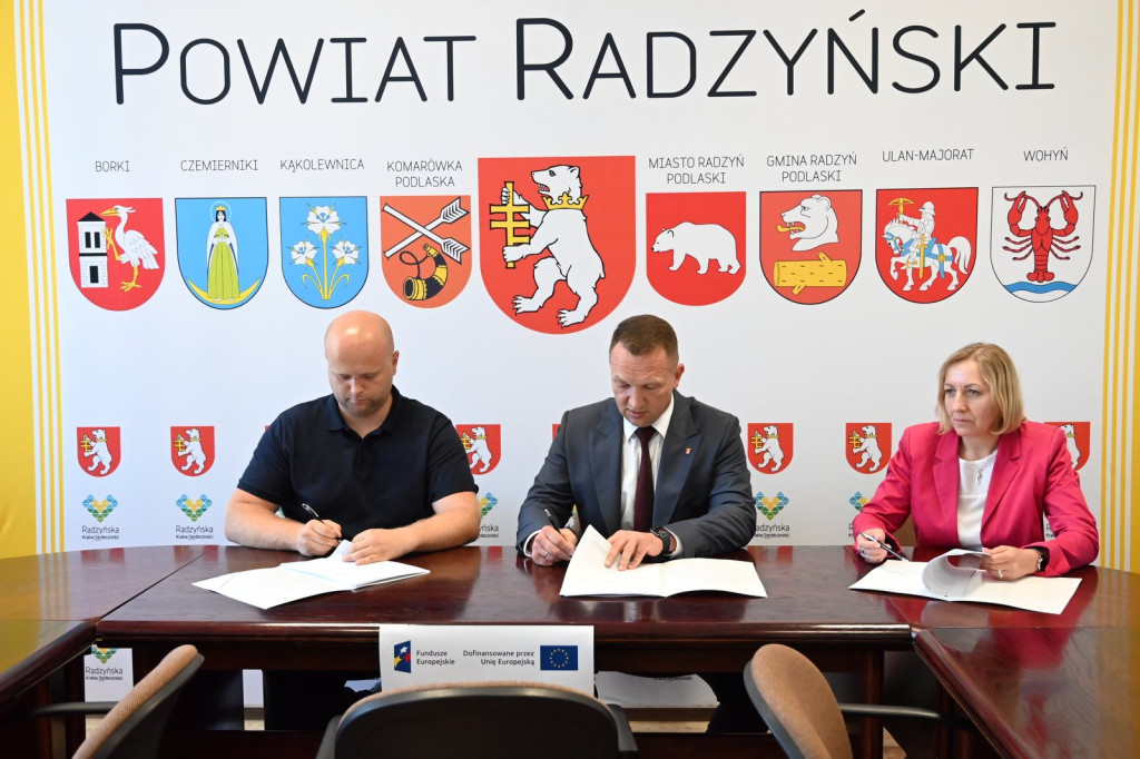Podpisanie drugiej umowy w/s prac w ZSP